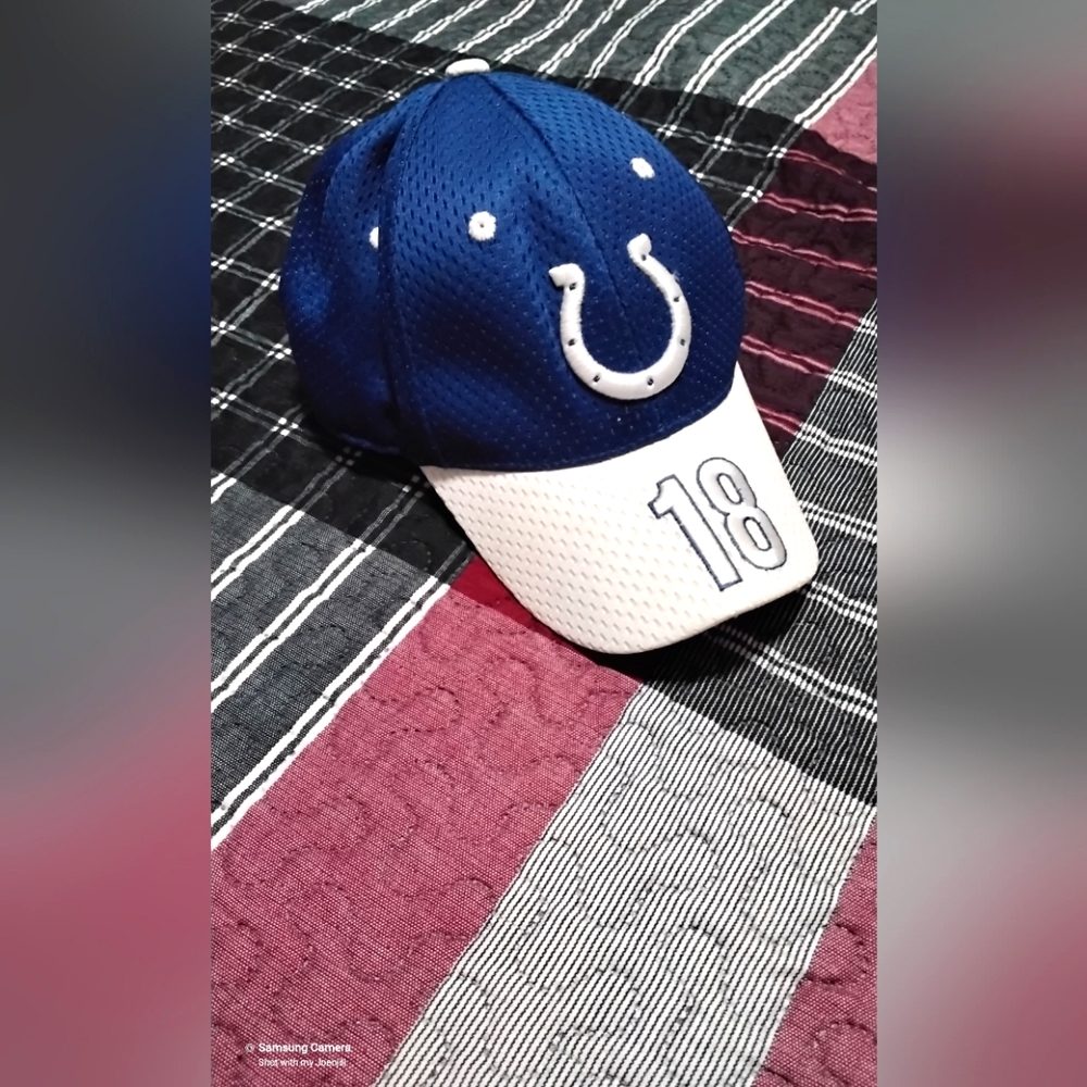 Youth hat Indianapolis Colts Peyton manning hat size OSFM